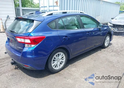 2018 Subaru Impreza Premium Plus from USA, damaged, VIN 4S3GTAD69J3718625